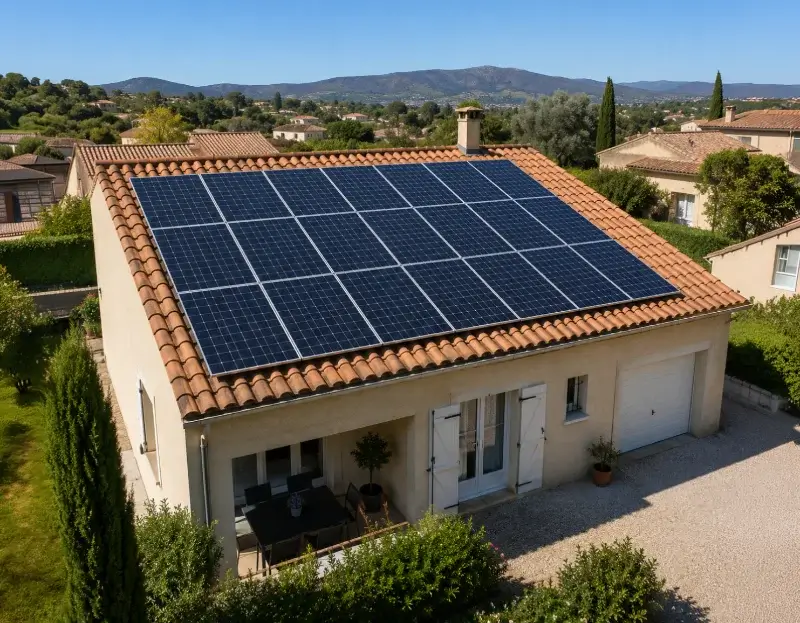 Prime à l'autoconsommation panneaux solaires Le Chalon — aide financière de l'État